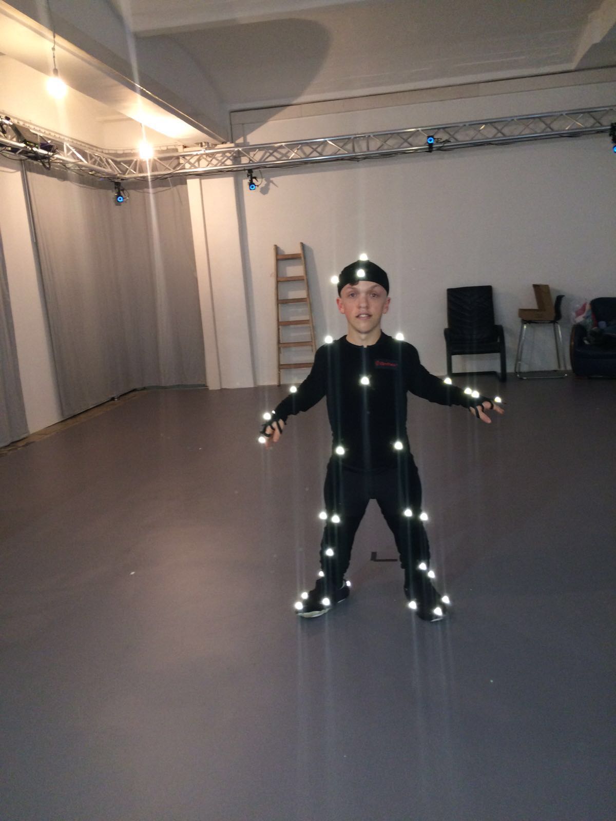 Die Brownbill UG ist behilflich bei einem Motion Capture Test