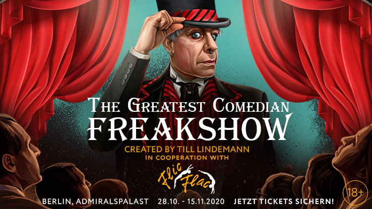 the greatest comedian freakshow